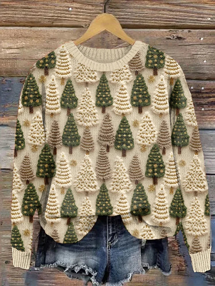 Mia | Cozy Christmas Tree Sweater