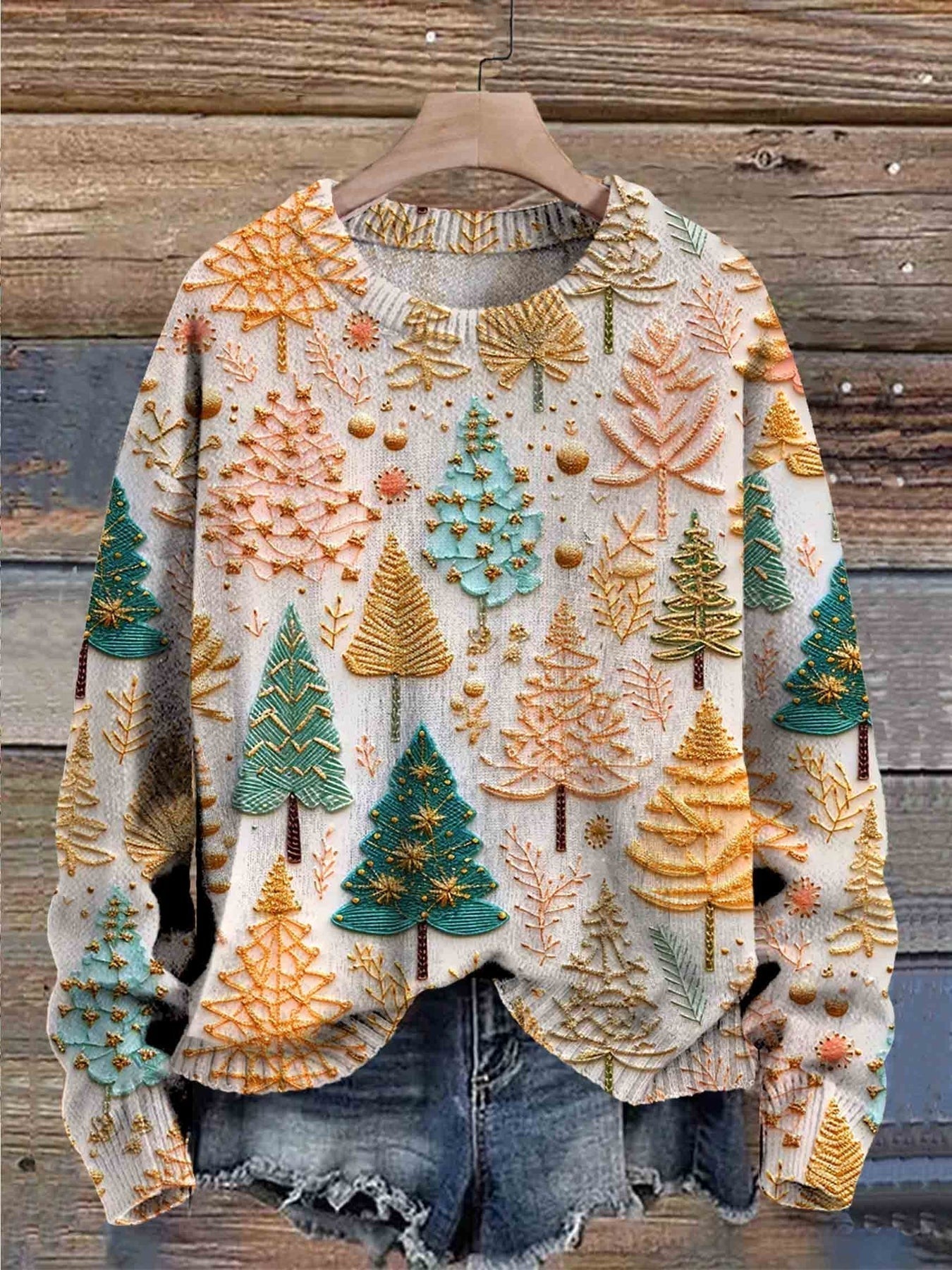 Mia | Cozy Christmas Tree Sweater