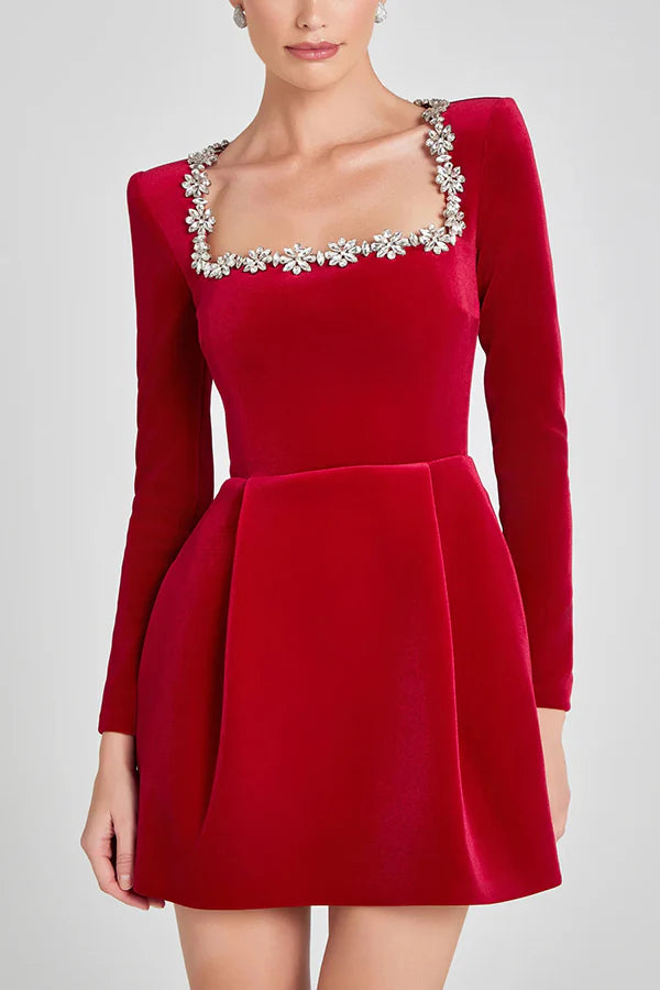 Sophia | Velvet Christmas Dress