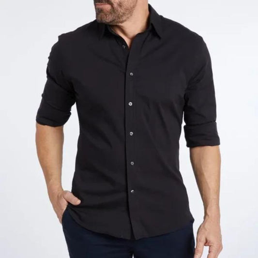 Emilio | Wrinkle-Free Shirt With Zip