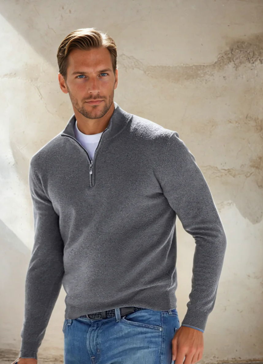 Clinton | Half-Zip Sweater